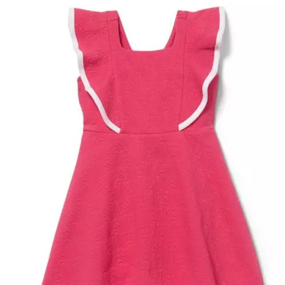 Janie and Jack Toddler Girl Easter Quilted Jacquard Dress Size 18-24M